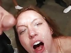 Bukkake Facial Gangbang Hardcore 