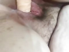 Amateur BBW Hairy Masturbation Dildo 