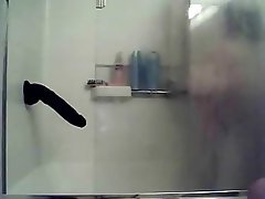 Amateur BBW Masturbation Shower Webcam 